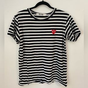 Comme de Garçon PLAY Heart Tee